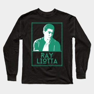 Ray liotta\\retro fan artwork Long Sleeve T-Shirt